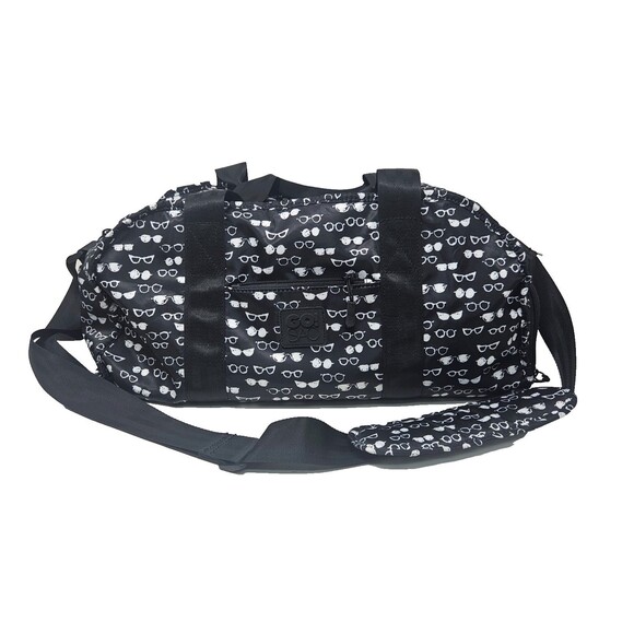 GO! SAC Sport Duffel Bag Shades Print Lightweight Water Resistant Compartments - Picture 1 of 10